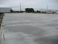 Concrete pad