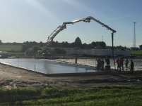 M Warehouse Concrete Being Poured