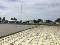 Floating the Concrete in the N Warehouse