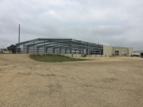 MN Warehouse Completed Steel Frame