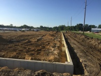 Completed Foundation Walls